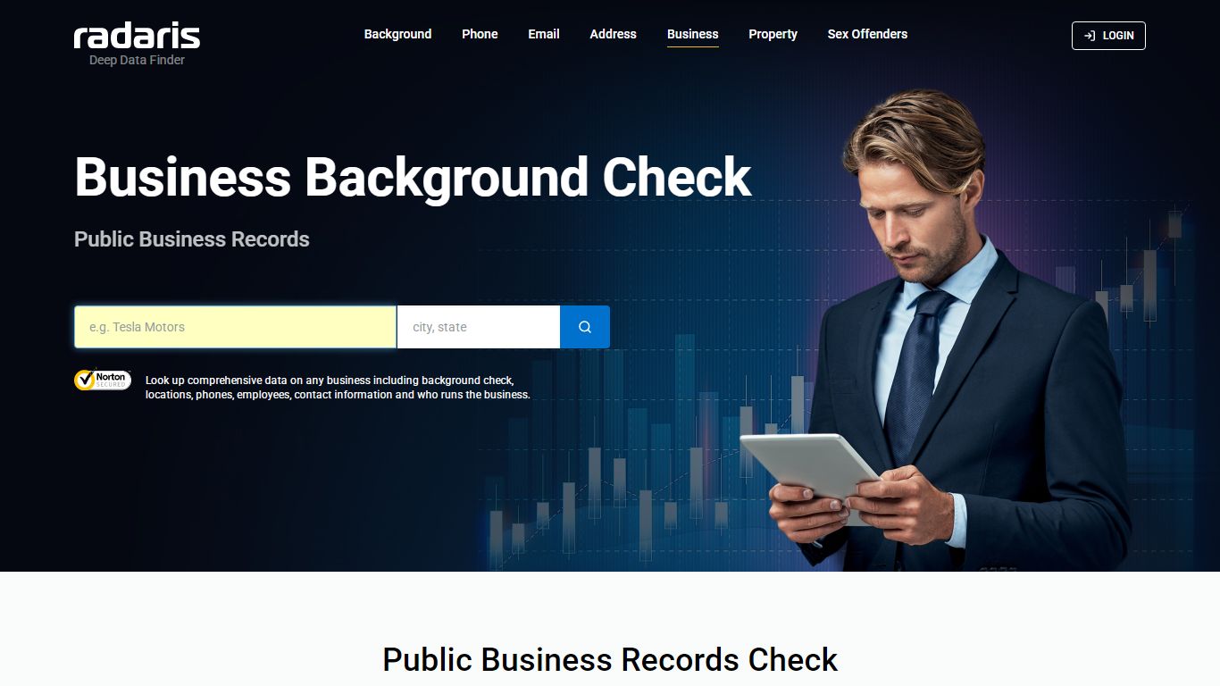 Business Background Check | Public Business Records | Radaris